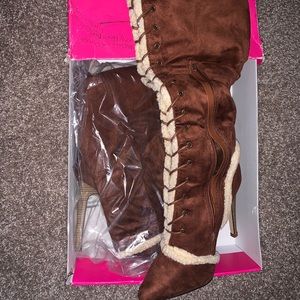 Knee high boots